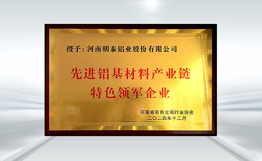 先(xian)進(jin)鋁基材(cai)料産(chan)業鏈 特色領(ling)軍齊(qi)業