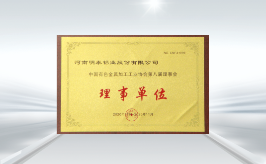 中(zhong)國(guo)有(yǒu)色金屬加(jia)工(gong)工(gong)業協會第八屆理(li)事會